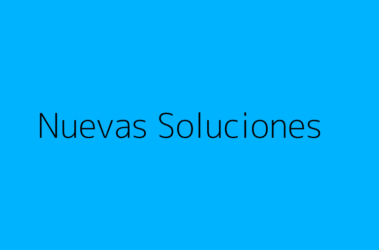 Nuevas Soluciones